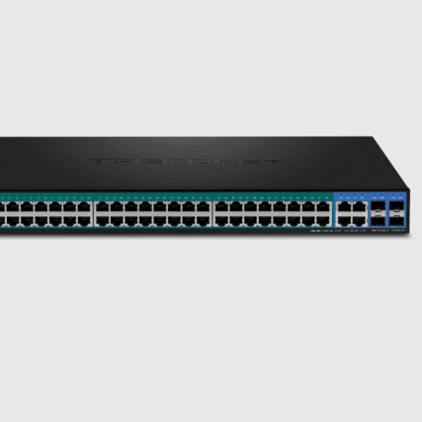 52-Port Gigabit Web Smart PoE+ Switch