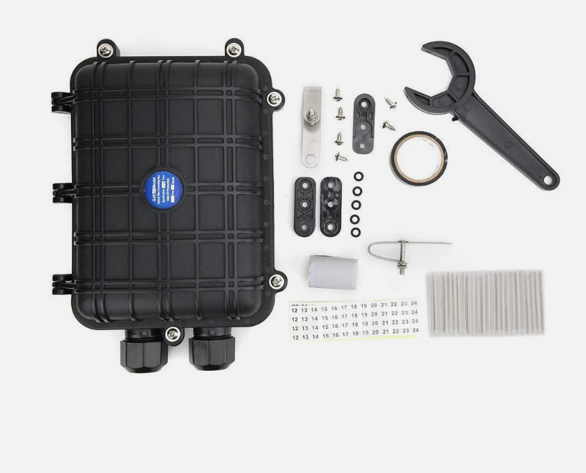 Fiber Optic Connection Box1 in 1 Out Horizontal Fiber Optic Splice Enclosure ... - Image 3