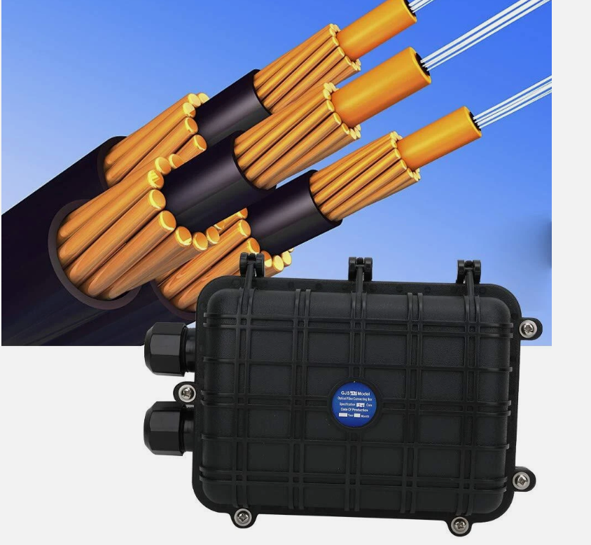 Fiber Optic Connection Box1 in 1 Out Horizontal Fiber Optic Splice Enclosure ... - Image 9