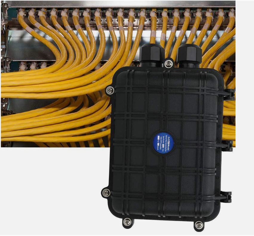 Fiber Optic Connection Box1 in 1 Out Horizontal Fiber Optic Splice Enclosure ...